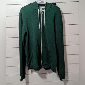 American Apparel Zip Up Hoodie